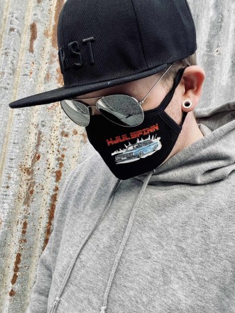 Hjulspinn "Facemask"