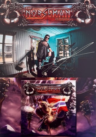 The Norseman Company "signed fan card"