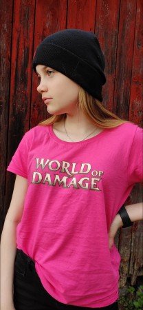 World Of Damage "Light logo" Girlie